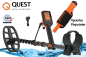 Preview: Quest X5 IDMaxX Metalldetektor & Xpointer Pinpointer (orange)